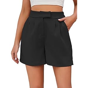 Famulily Frauen Sommer Lose Casual Bequeme Shorts Zurück Elastische Taille Weite Beinhose mit Taschen S-XXL