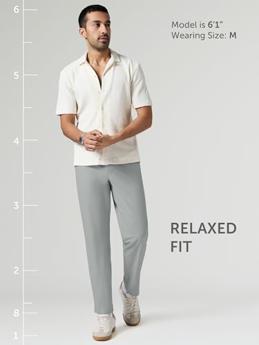 Image of XYXX Men Soft Stretch All Day Quick Dry Straight Fit Casual Pants