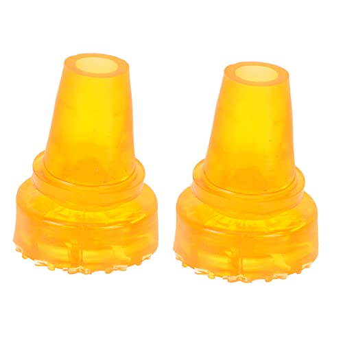 Beavorty 2pcs Non-Slip Walking Crutch Tips Soft PVC Material Waterproof for Hiking