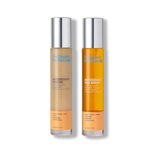 The Organic Pharmacy Antioxidant Face Duo, 35ml x 2* - Gel and Serum Duo - "F...