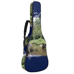 Housse imperméable pour guitare acoustique avec double bandoulière et poche Motif géométrique coloré, Multicolore 10… - Les Beatles, Paul McCartney, John Lennon, RIngo Starr, George Harrison