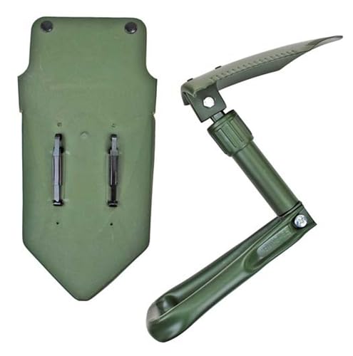 Pala Plegable Militar de Zapador, Aluminio y Acero Forjado, homologada FAS