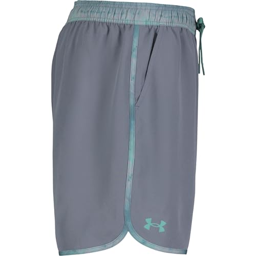 Image of Under Armour Mens Compression Lined Volley Swim Trunks, UPF 50+ Sun Protection, Drawstring Closure & Elastic Waistband