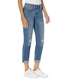 Signature by Levi Strauss & Co. Gold Label Women's Plus Mid Rise Slim Boyfriend Jeans, One and Only, 16