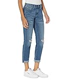 Signature by Levi Strauss & Co. Gold Label Women's Plus Mid Rise Slim Boyfriend Jeans, One and Only, 18