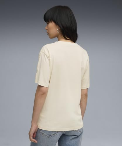 Image of PUMA , Women, TAPE Relaxed Tee, Alpine Snow, L, (68500987)