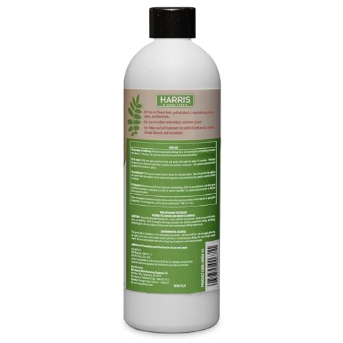 Image of Harris Neem Oil, 100% Cold Pressed and Unrefined for Plants, Skin & Hair, 12oz Cosmetic Grade