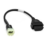 Goliton 6ピンから16ピン診断ケーブルアダプター カワサキオートバイに対応