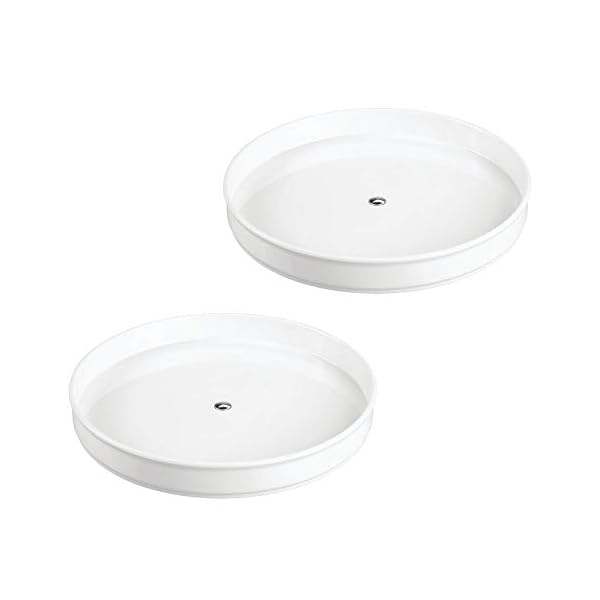 mDesign 2er-Set drehbares Gewürzregal – stilvoller Gewürzständer für Pfeffer, Backzubehör und Konserven – rundes… – Bild 10