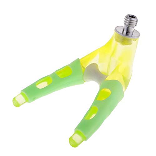 Creations 2xCarp Fishing Rod Rest Holder Luminous PP Butt Pole Stand Bracket Yellow-image-19