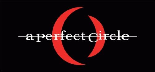 valstick A Perfect Circle Music Bumper Sticker 6" x 3"