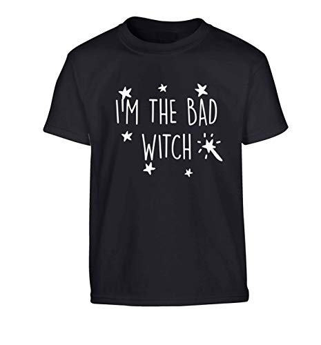 Flox Creative Children's T-Shirt I'm The Bad Witch Black 7-8 Years