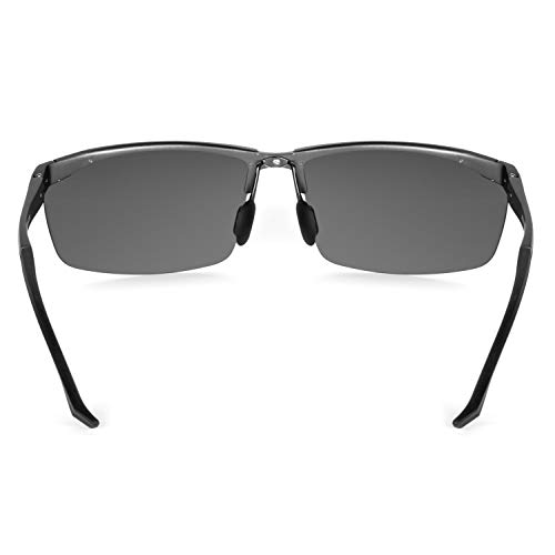 XXL Extra Large Polarized Sports Mens Driving Sunglasses oversized 150mm wide metal frame4