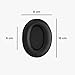 kwmobile Ear Pads Compatible with Mpow 059 / H5 / H1 / H7 / H20 Earpads - 2X Replacement for Headphones - Black
