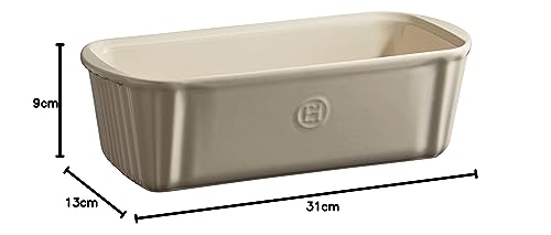 Miniatura 5 de Molde Para Bizcocho, De Cerámica, Modelo Eh346180, De Emile Henry, Cerámica, Arcilla, 31 X 13 X 9 Cm