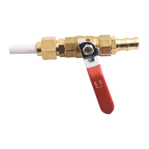 Moliuoly Conjunto de herramientas de chorro de arena con válvula de bola de latón y conector para mejorar el rendimiento del chorro y la longevidad