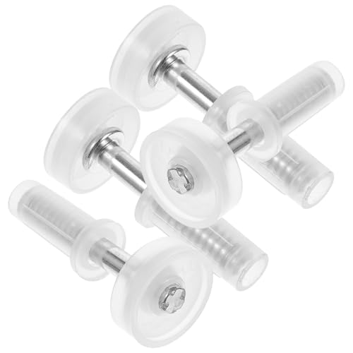 Kit de Reparación de Herrajes para Puerta Plegable Bi-Fold con 16 Piezas, Rodillos de Acero Inoxidable para Puerta de Ducha, Armario y Closet miniatura 1