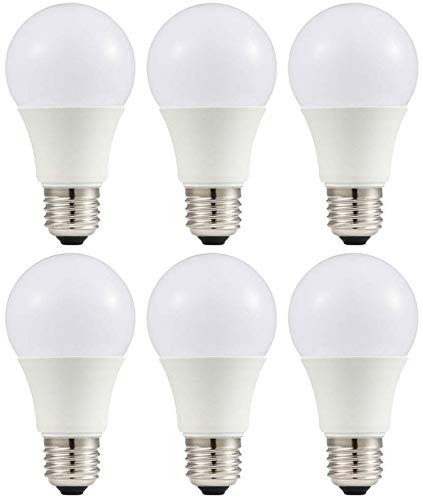 Bulbright 6 Pack LED Light Bulb 18W (150W Equivalent), 3000K Warm White, 1600 Lumens, Medium Screw Base E27, Super Bright (Warm White 3000K)