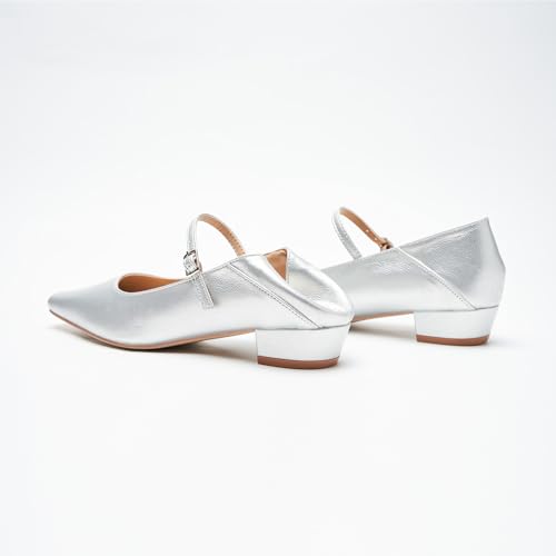 Image of C.Paravano Women's Pumps | Mary Jane Flats | Low Heel Dress Shoes | Convertible Heel Shoes