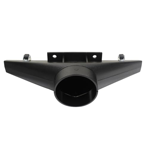 Campana extractora de polvo con rueda para colector de aserrin boca aspiracion carpinteria para aspirador virutas serrin