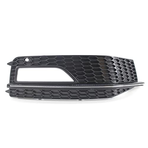 NOZADO Paire de voiture gauche droite pare-chocs avant calandre inférieure antibrouillard Grill couverture Fit for Audi A4 B8 S4 S-line Facelift 2012-2015 A4 B8 S4 S-line Couverture d'évent de pare-ch