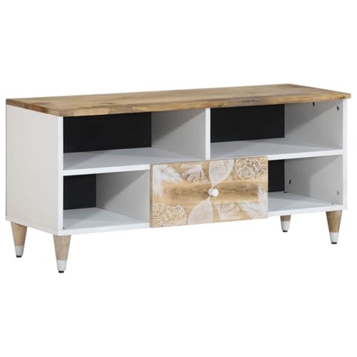 VidaXL Mueble de TV Madera Maciza de Mango