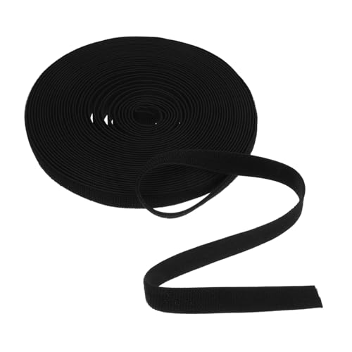 Bande élastique noire couture vêtements mercerie ruban élastique auto-agrippant