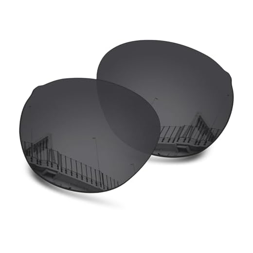 Well-aimed Lentes de substituição compatíveis com óculos de sol Oakley Spindrift OO9474 - Lentes polarizadas pretas