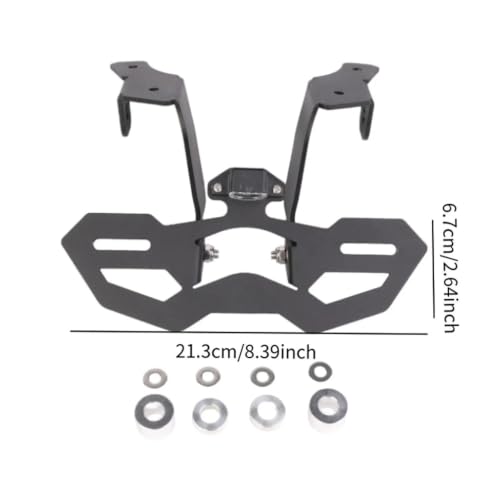 Support plaque moto 450 MT idéal pour les sorties aventure et trail