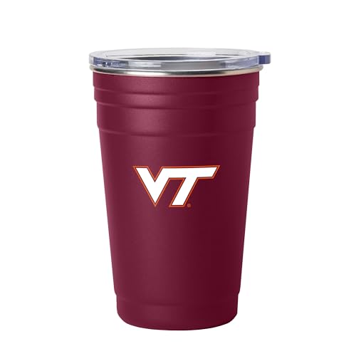 Image of Logo Brands NCAA 22 oz Stainless Steel Tailgate Cup -Double Wall Vacuum-Sealed Durable For Hot & Cold Drinks, Perfect for Gameday & Tailgating