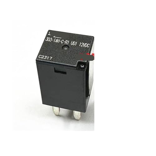 Relé automotriz de alta potencia 303-1AH-C-R1 U01 12VDC contra sobrecargas de 4 pines
