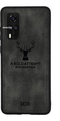 MOBILOVE Deer Pattern Cloth Texture Leather Finish Soft Fabric Case Hybrid Protective Case with Camera Protection for | Vivo Y51 | Vivo Y31 | Vivo Y51A | Vivo Y53s (Black) (B09QL6ZH28) Amazon Price History, Amazon Price Tracker