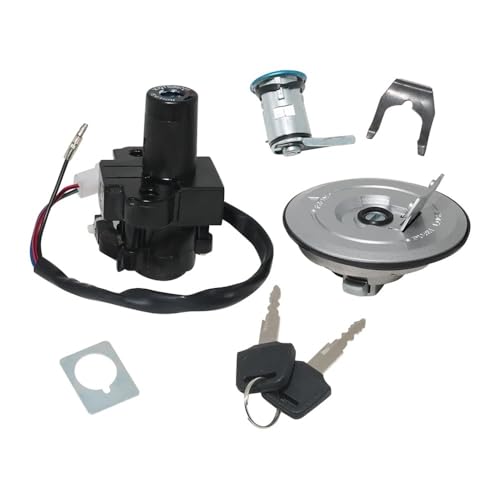 Kit verrouillage bouchon réservoir essence pour moto CB600F idéal pour trajets quotidiens