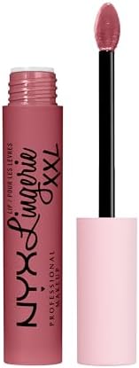 NYX Professional Makeup Lip Lingerie XXL Labial líquido Larga duración, Fórmula Vegana, Tono Flaunt It