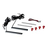 VALENTI(ヴァレンティ) 汎用 LEDデイタイムランプ スーパースリム ロングタイプ ホワイトレンズ/ホワイト発光 DTL-29CW