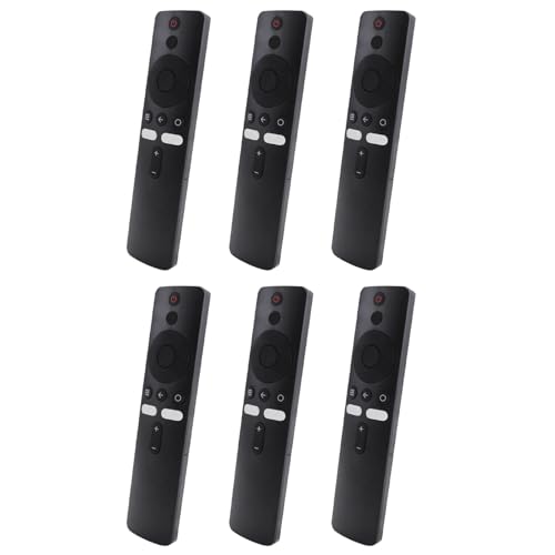 Ronlok 6 x XMRM-006 para Mi Box S MDZ-22-AB MDZ-24-AA Smart TV Box Bluetooth Voice Remote Control