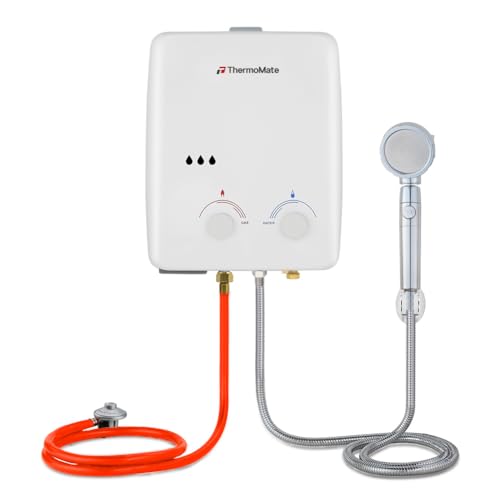 ThermoMate AZ132 5L Portable Gas Water Heater,...