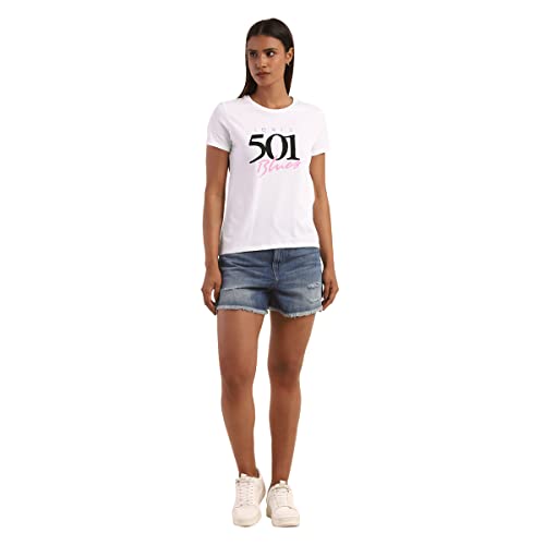 Image of Levi's Women's Brand Logo Crew Neck T-Shirt