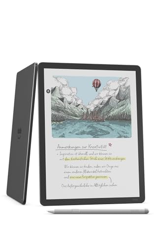 Amazon Kindle Scribe Colorsoft 64 GB (neueste Generation) – 11-Zoll-Farbdisplay mit Frontlicht – Dünn, leicht, leistungsstark – Dokumente, Bücher und integriertes Notizbuch – Graphit