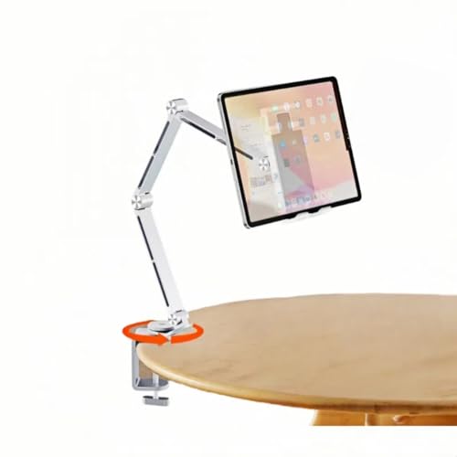 Soporte para tableta de aluminio para ver recetas en la cocina y teletrabajo