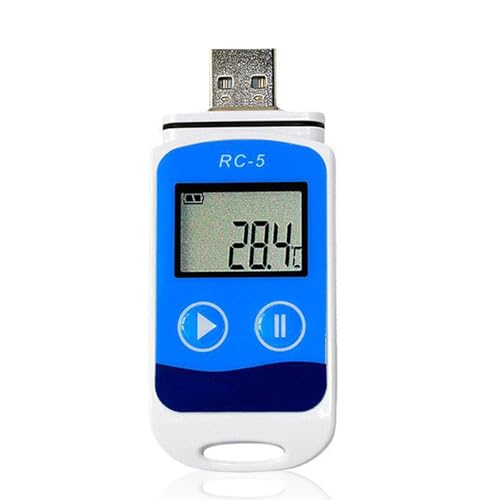 Enregistreur de température haute précision 0.1°C avec écran LCD