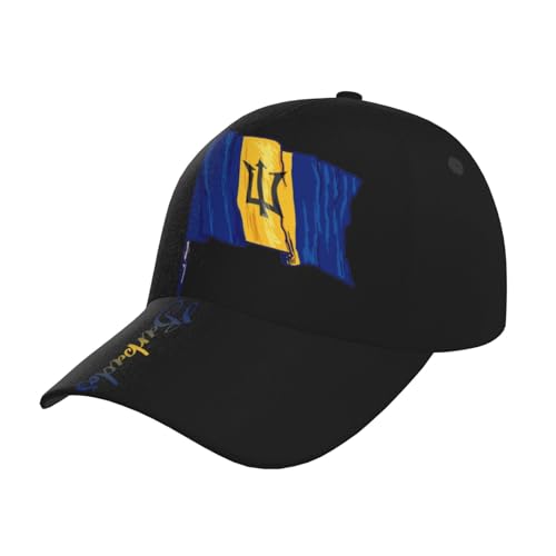 Gorra Snapback con bandera de Barbados unisex miniatura 1