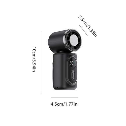Ventilador portátil recargable ideal para la playa, coche y aulas escolares 6