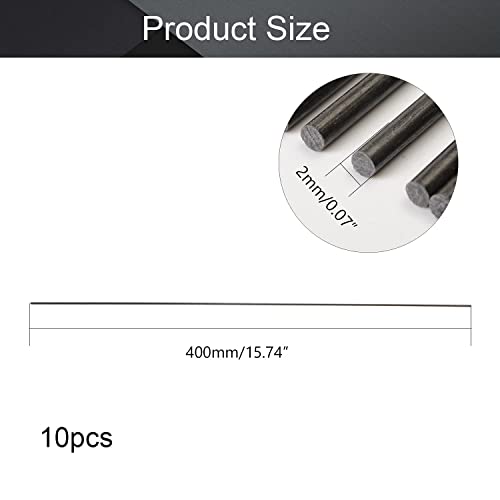 Heyiarbeit DFJ4801GP0809-FBA 2Mm Carbon Fiber Rod Bar Diy Subject Support Poles thumb #1