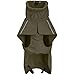 HUNTER Hundemantel NORDBY, Farbe: Oliv, wasserabweisend, warm gefüttert, reflektierend, ideal für Outdoor-Abenteuer, schützt vor Kälte & Nässe, maschinenwaschbar, Größe: 37,5