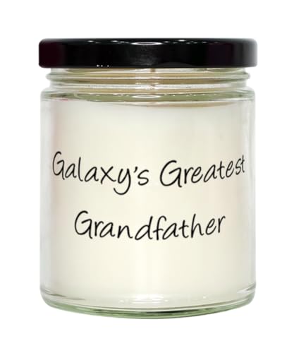 Cute Grandfather Gifts, Galaxy's Greatest Grandfather, Birthday Unique Gifts, Scent Candle for Grandfather from Grandson, Grandfather Gift Ideas, Gift Ideas for Grandfathers, Gifts for Grandfathers