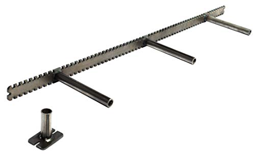 Sheppard Brackets - Floating Shelf Bracket (34 inch) - Heavy Duty - Metal Commercial Grade - Hidden Hardware for Decorative Wall Shelves.