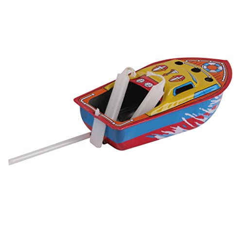 Dovewill Multi-colored Collectible Candle Powered Steam Boat Tin Toy Floating Pop Pop Boat Toy Dovewill Multi-colored Collectible Candle Powered Steam Boat Tin Toy Floating Pop Pop Boat Toy