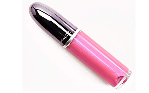 MAC Grand Illusion Glossy Liquid Lip colour Glitter Lipstick Makeup Best Cosmetic New Multiple Shades (RAVE BUNNY)