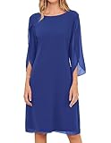 GRACE KARIN Wedding Guest Dresses for Women 2024 Summer Dresses Aegean Blue 16